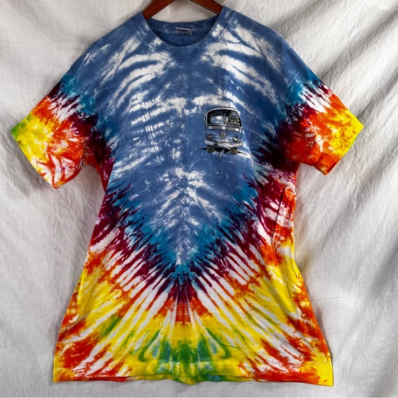 Grateful Dead Vintage 1994 Single Stitch Summer Tour Tie Dye T Shirt XL Adult - Picture 16 of 16